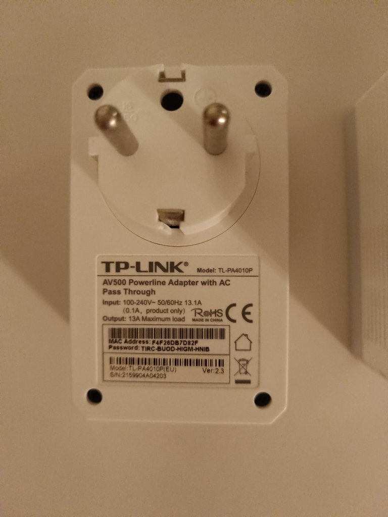 Powerline adapter, Ophalen, Gebruikt, TP Link