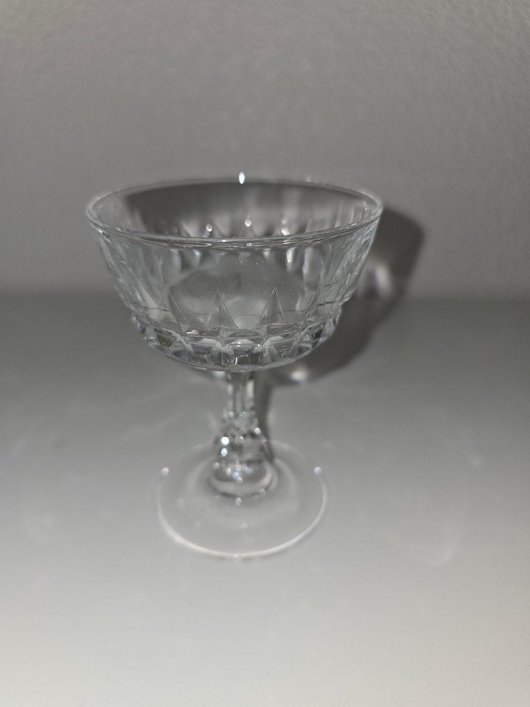 9x kristallen klein cocktailglas Cristal d’Arque Pompadour, Antiek en Kunst, Ophalen of Verzenden