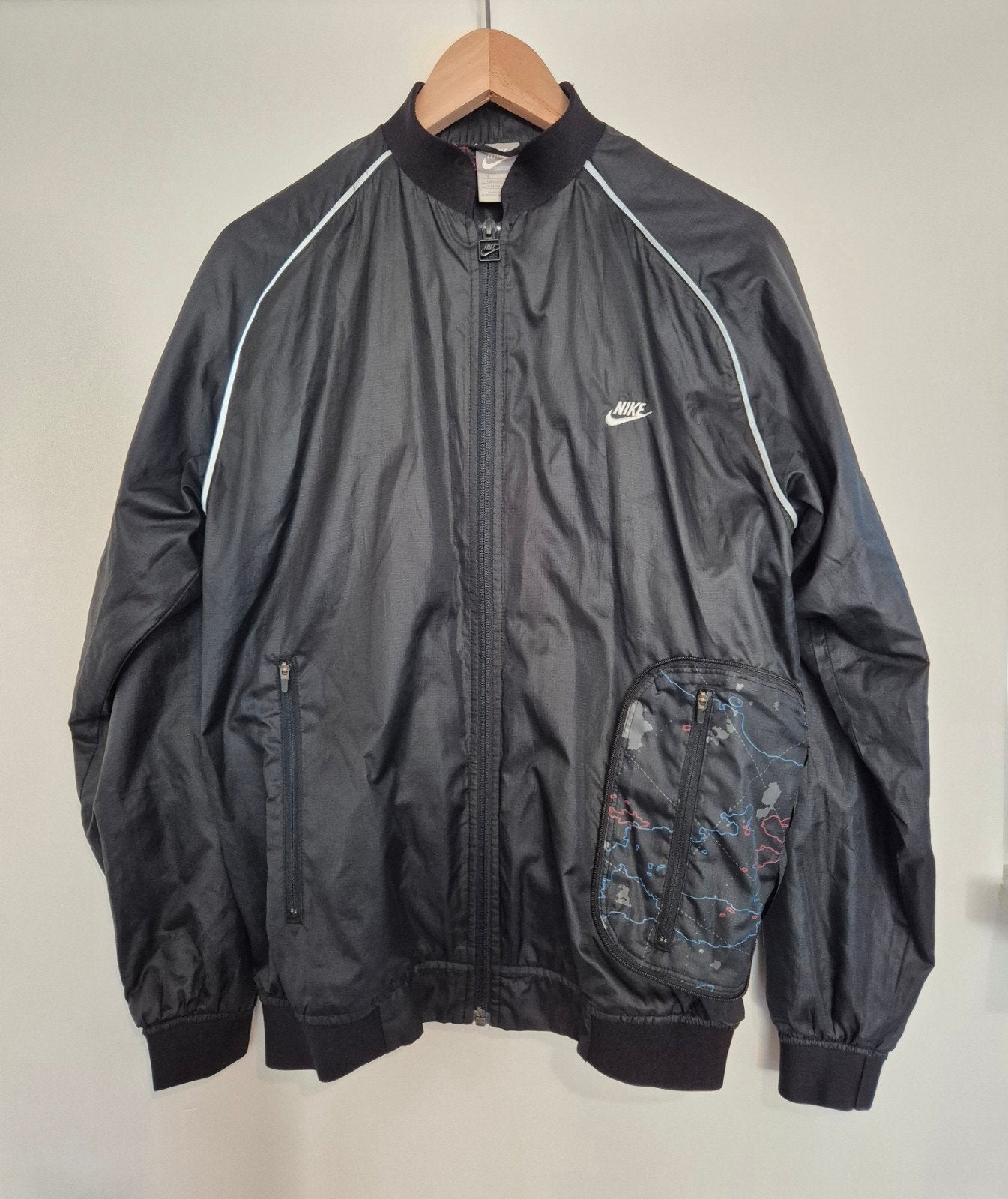 Vintage Nike TN Air jas / jack opvouwbaar maat small, Ophalen of Verzenden, Gedragen, Maat 46 (S) of kleiner, Nike