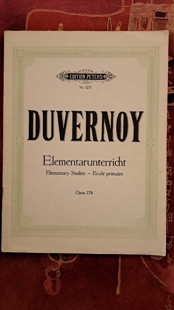 Bladmuziek Duvernoy, Gebruikt, Klassiek, Ophalen of Verzenden, Artiest of Componist