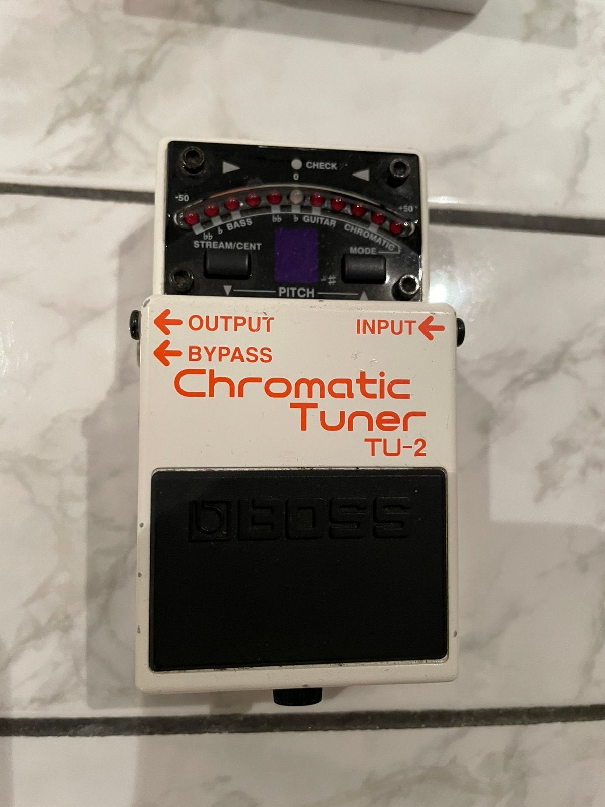 BOSS TU2 tuner, Muziek en Instrumenten, Effecten, Ophalen of Verzenden, Zo goed als nieuw, Overige typen