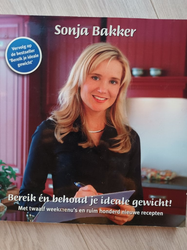 Bereik en behoud je ideale gewicht, Boeken, Ophalen of Verzenden, Zo goed als nieuw, Dieet en Voeding, Sonja Bakker