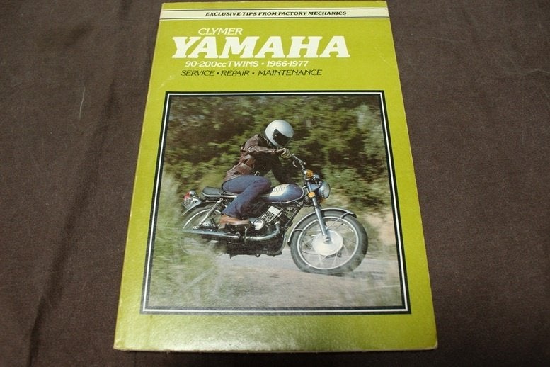 Yamaha 90-200cc twins 1966-1977 service manual HS1 RD125 YCS, Ophalen of Verzenden, Yamaha
