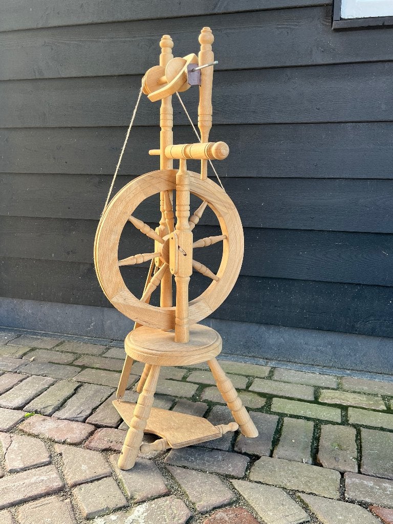 Decoratief Spinnewiel, Hobby en Vrije tijd, Ophalen, Gebruikt, Spinnewiel