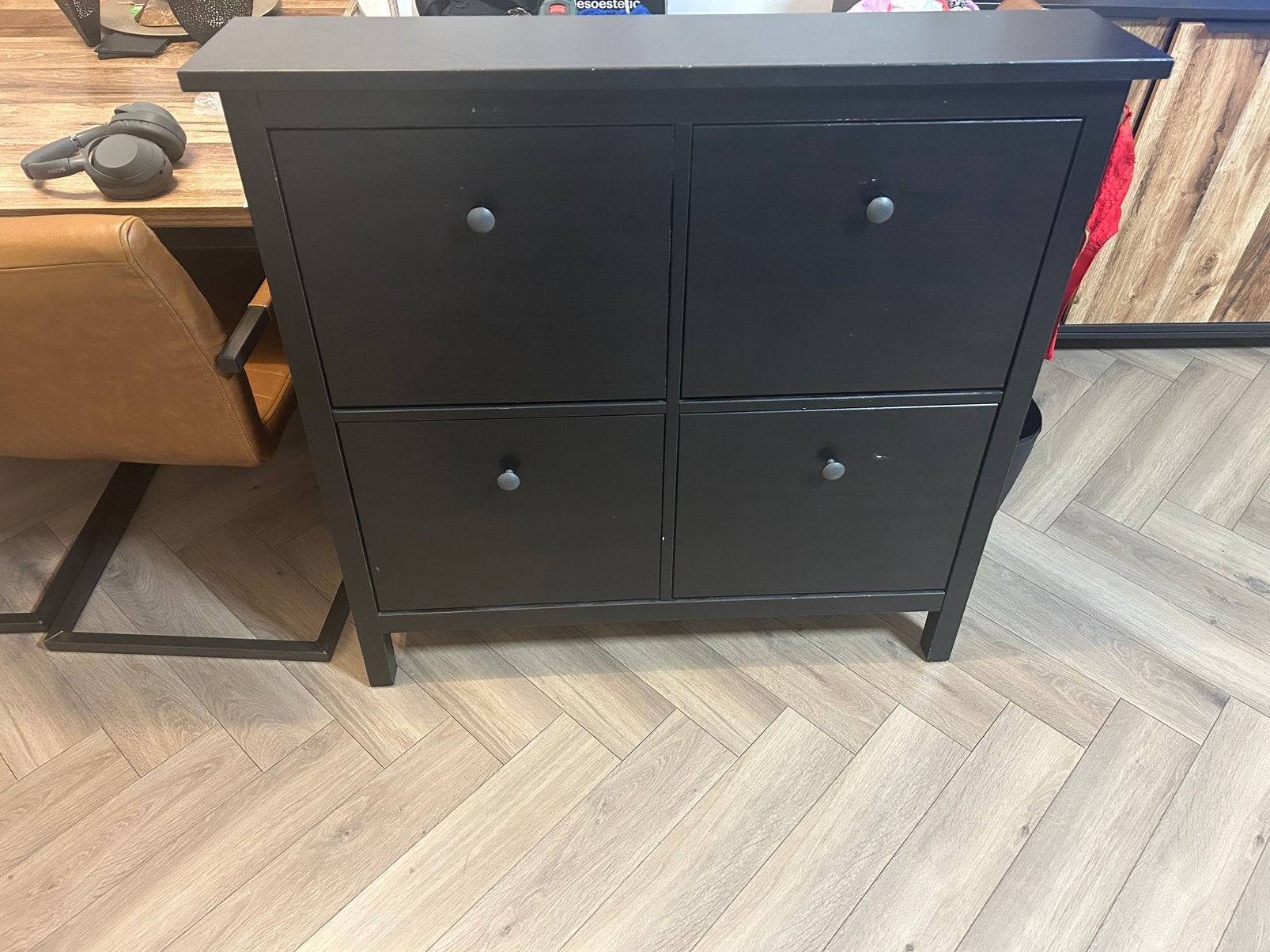 Schoenenkast hemnes, Huis en Inrichting, Ophalen, Zo goed als nieuw