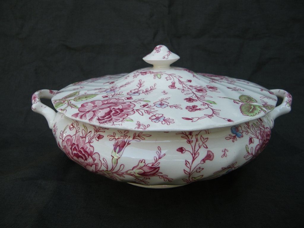 Johnson Brothers ROSE CHINTZ  Dekschaal, puntgaaf, Ophalen of Verzenden, Overige stijlen, Aardewerk, Schaal of Schalen