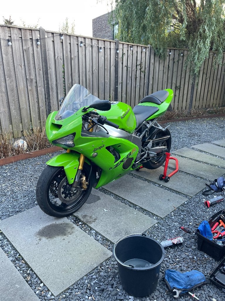 Kawasaki zx6r 636 a2 VOL VERMOGEN, Ophalen, 6 versnellingen, Gebruikt, 636 cc