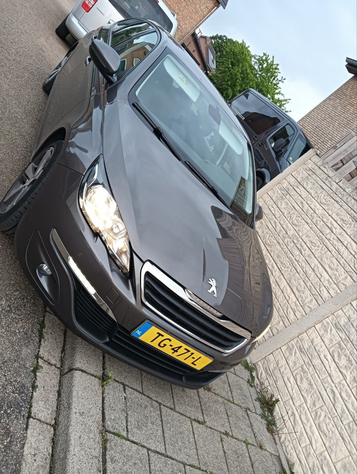Peugeot 308 1.2 Puretech 130pk S&S 2014 Grijs, Auto's, Voorwielaandrijving, Stof, Zwart, 1199 cc