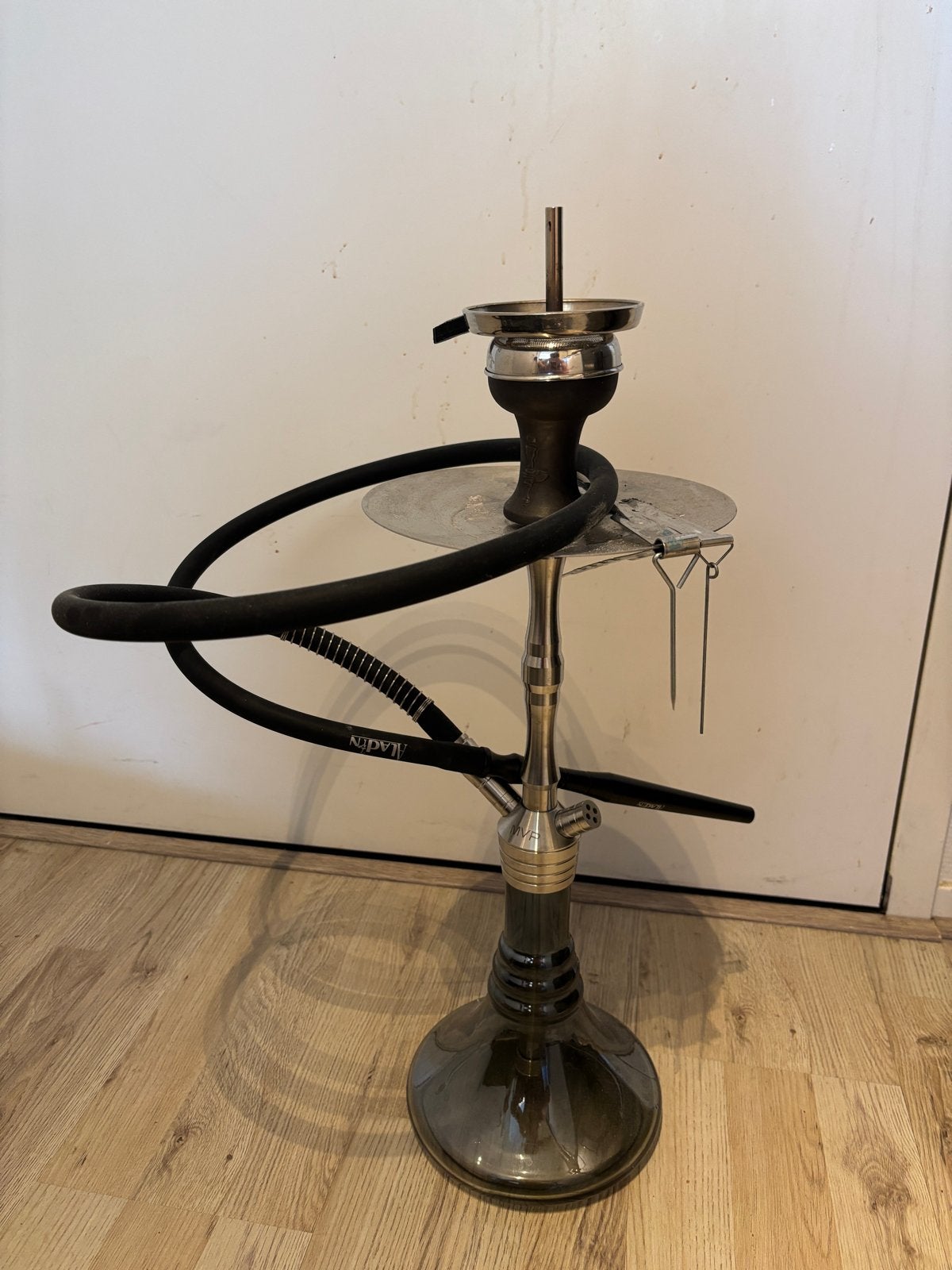 Aladin MVP 460 hookah shisha waterpijp set, coal burner,box, Ophalen, (Water)pijp