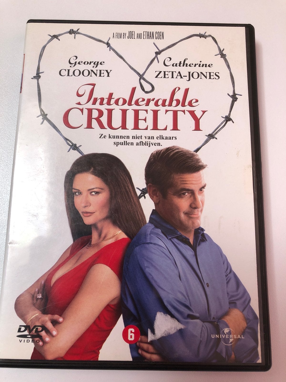 Intolerable Cruelty DVD - Romantische komedie, Nederlands, Romantische komedie, Ophalen of Verzenden, Vanaf 6 jaar
