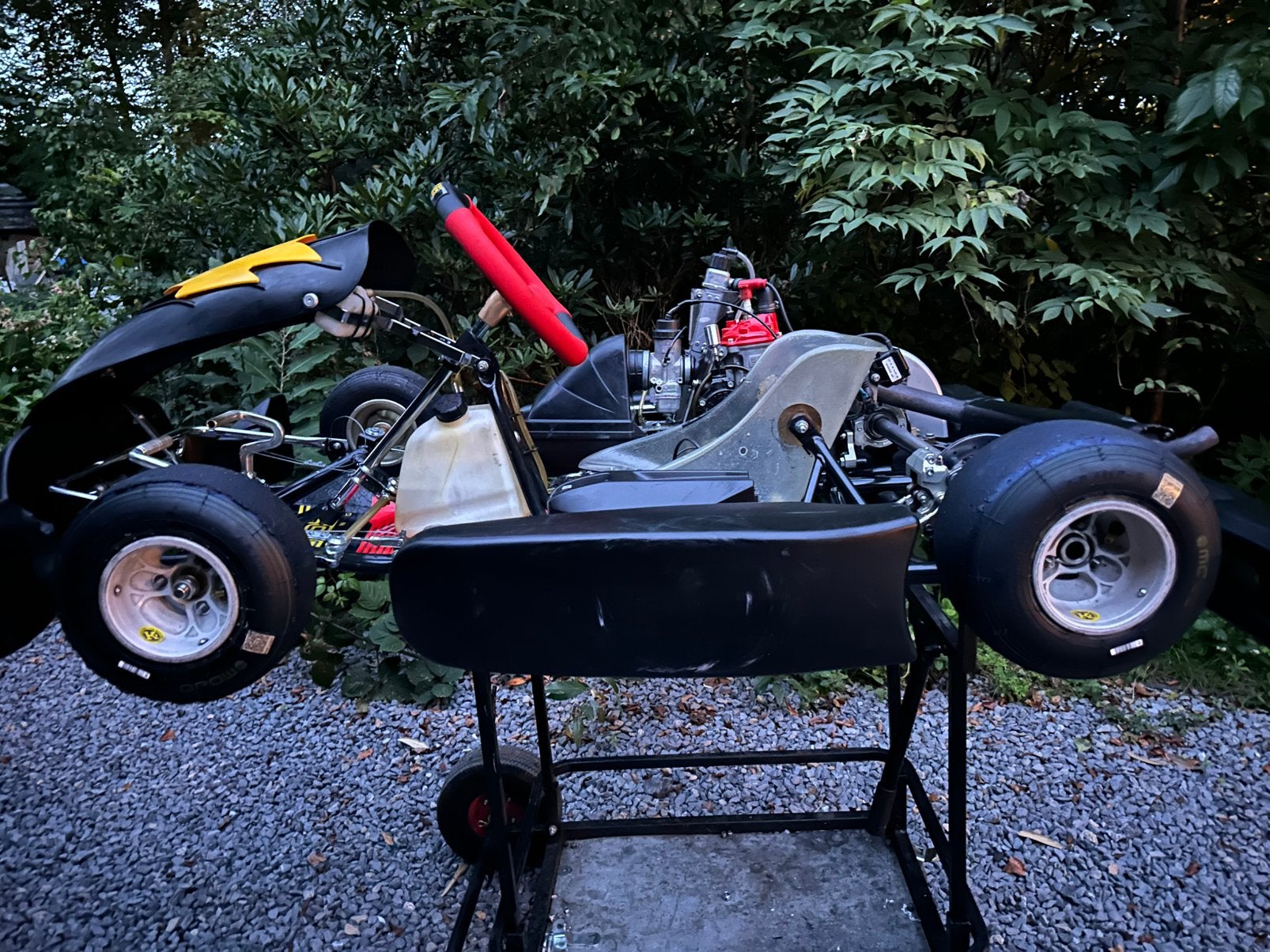 Carlos Sains “evm” 2026 incl rotax minimax 2024, Sport en Fitness, Ophalen, Zo goed als nieuw, Kart