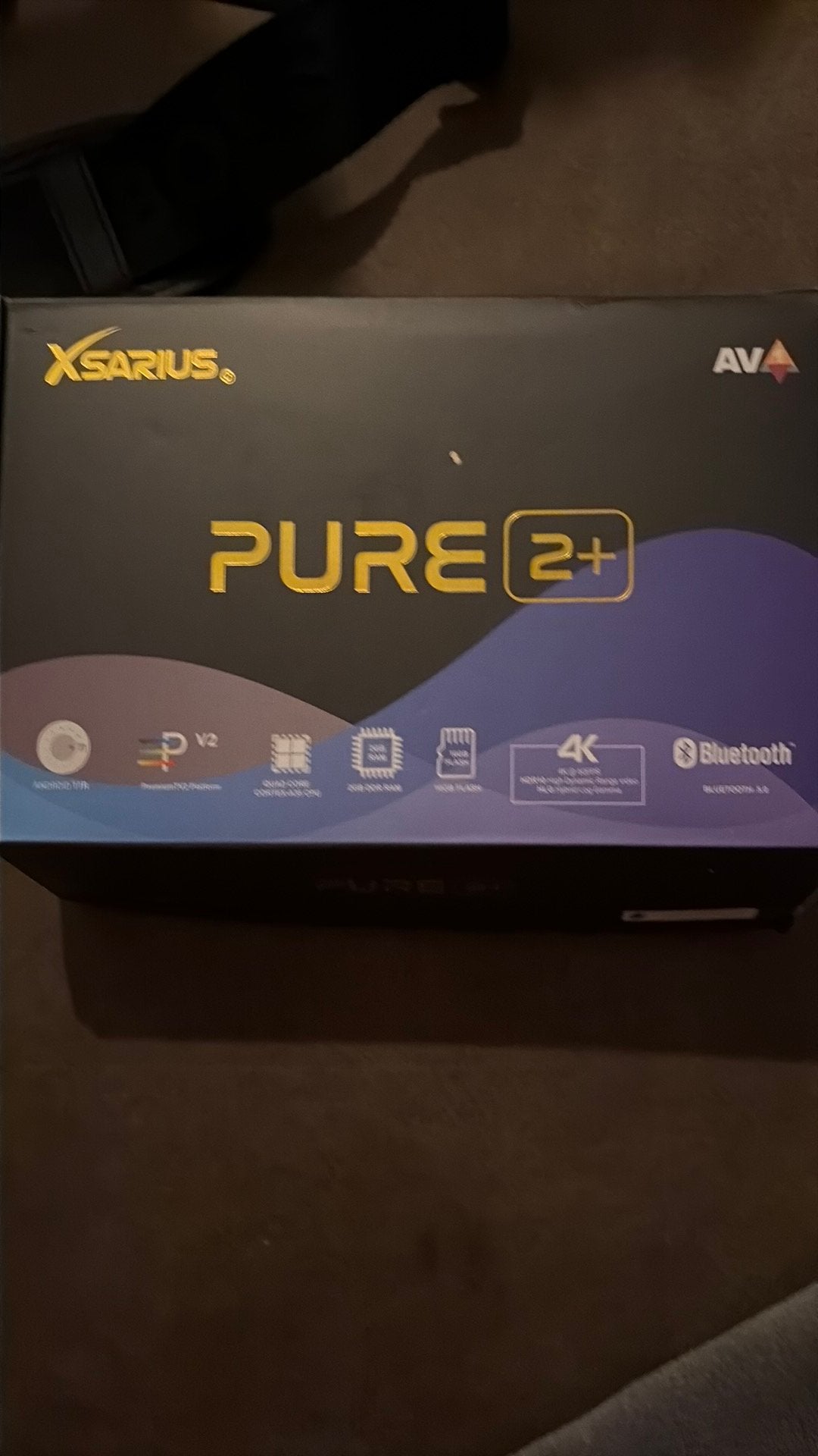 New Xsarius Pure 2+ 4K UHD Media Speler, Ophalen of Verzenden, Nieuw, HDMI, Minder dan 500 GB