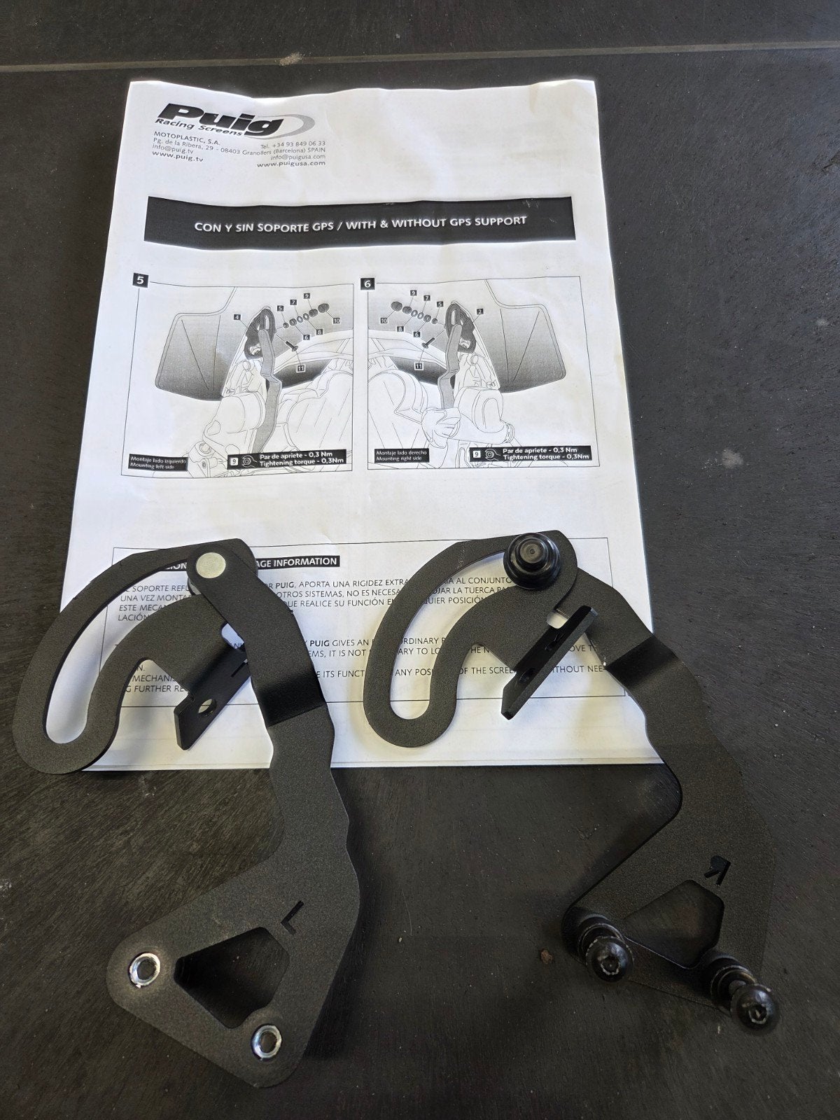 Puig schermversteviging BMW R 1200/1250 GS, Ophalen of Verzenden, Nieuw