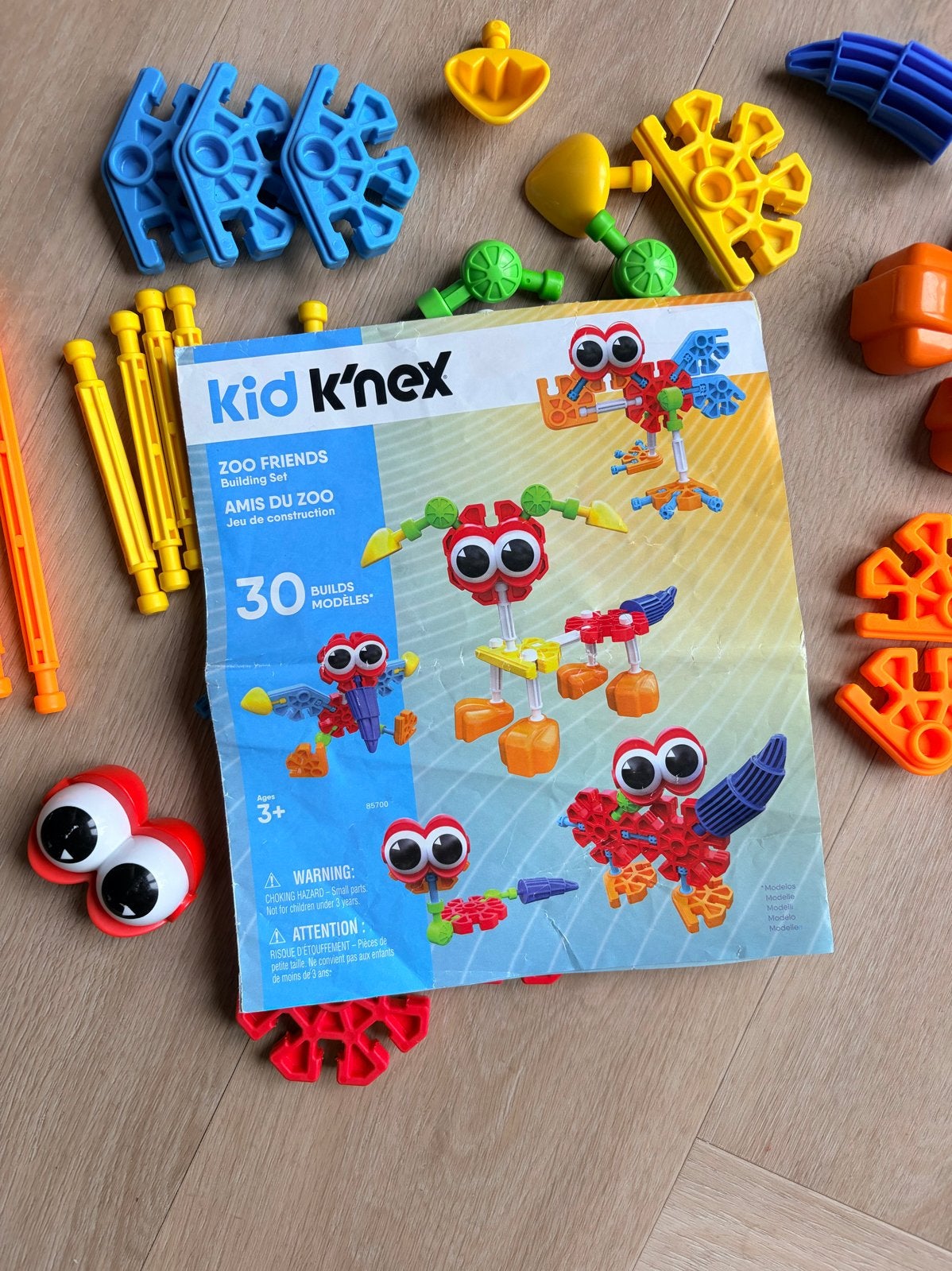 Kid K'nex Zoo Friends Bouwset - Compleet en Gebruikt, Kinderen en Baby's, Speelgoed | Bouwstenen, Ophalen of Verzenden, Gebruikt