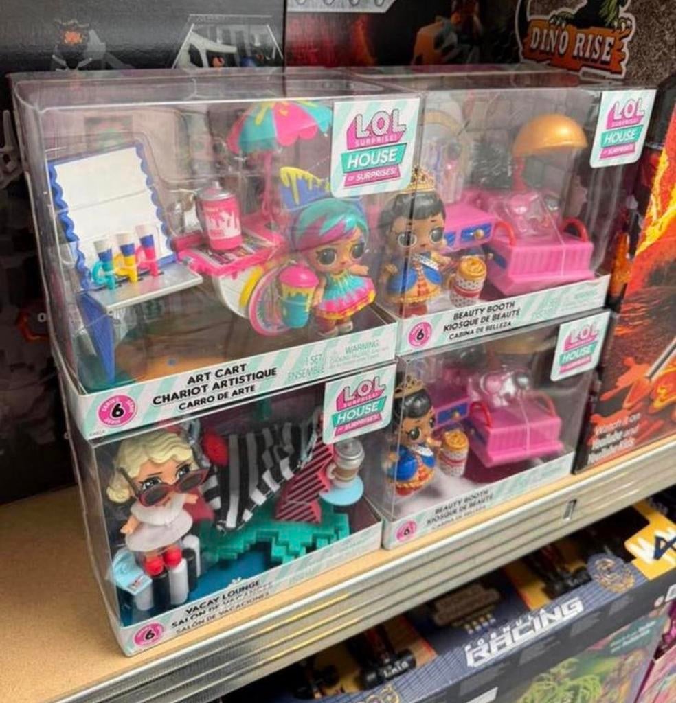 L.O.L. Surprise! House of Surprises LOL meubelspeelset + pop, Overige typen, Nieuw, Ophalen of Verzenden, H