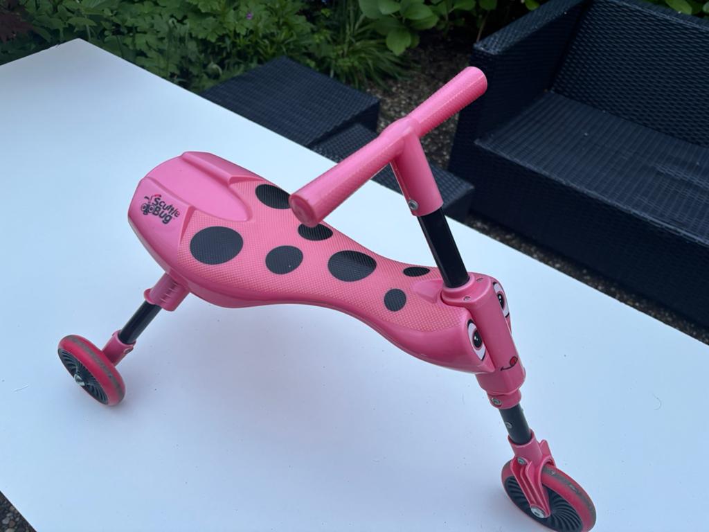 Scuttie Bug lieveheersbeestje driewieler, Ophalen of Verzenden, Gebruikt, Loopfiets