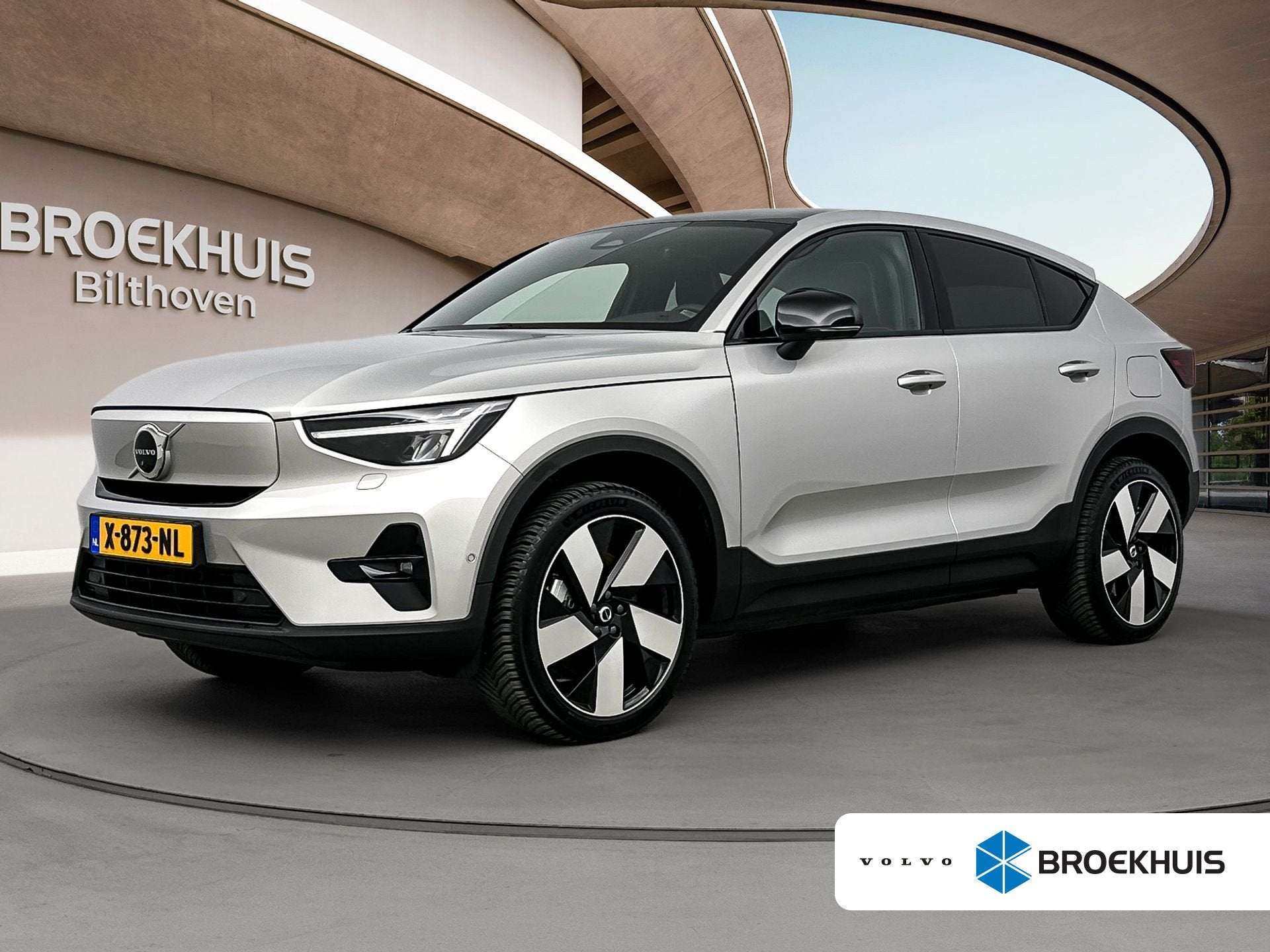 Volvo C40 TWIN ULTIMATE, Auto's, Alcantara, Origineel Nederlands, 408 pk, SUV of Terreinwagen