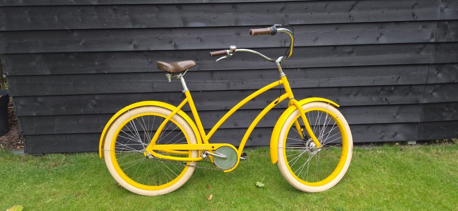 Gele damesfiets - gebruikt, Terugtraprem, Gebruikt, Versnellingen, 50 tot 53 cm