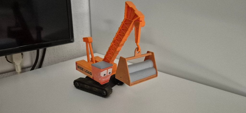 Disney Pixar Cars Wide Load Crane, Kinderen en Baby's, Speelgoed | Speelgoedvoertuigen, Ophalen of Verzenden, Zo goed als nieuw