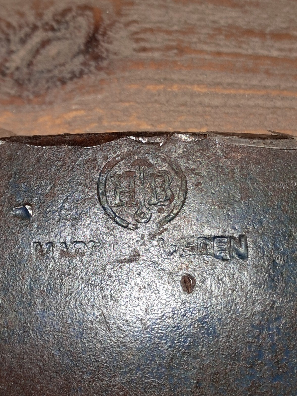 Vintage HB Hults Bruk Bijlhoofd - 1600 gram, Verzenden