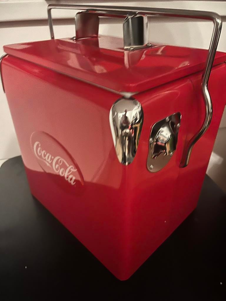 Vintage Coca-Cola koelbox, Caravans en Kamperen, Cc, Cc, Koelbox, Cc