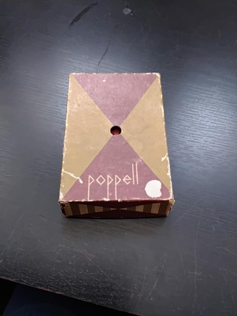 POPPELL AANSTEKER, Verzamelen, Rookartikelen, Aanstekers en Luciferdoosjes, Ophalen of Verzenden, Aansteker