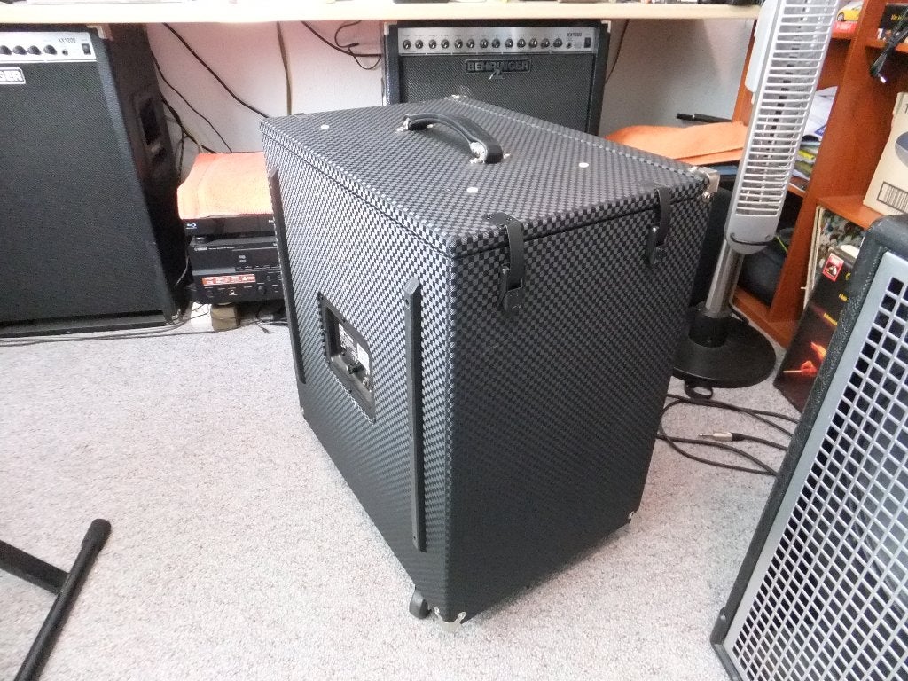 Ampeg PF-210HE Bass Cabinet; 400W rms, 8 ohm, Ophalen, Zo goed als nieuw, Basgitaar, 100 watt of meer