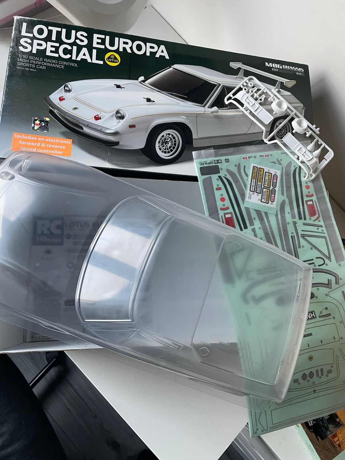 Tamiya Lotus Europa Special RC Auto 1:10 voor M-05 Chassis, Elektro, Nieuw, Ophalen of Verzenden, Schaal 1:10
