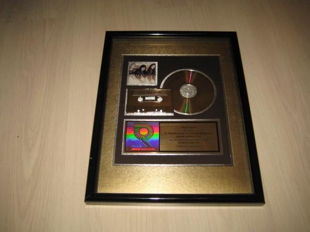 Wilson Philips – Shadows and light - Off. RIAA award – 1992, Ophalen of Verzenden, Gebruikt, Poster, Artwork of Schilderij