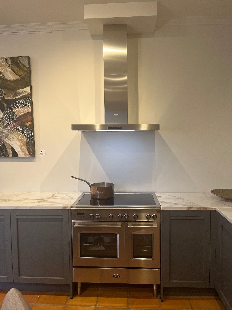 Boretti Fornuis inductie met 2 ovens en afzuigkap, Ophalen, 60 cm of meer, Nieuw, 4 kookzones