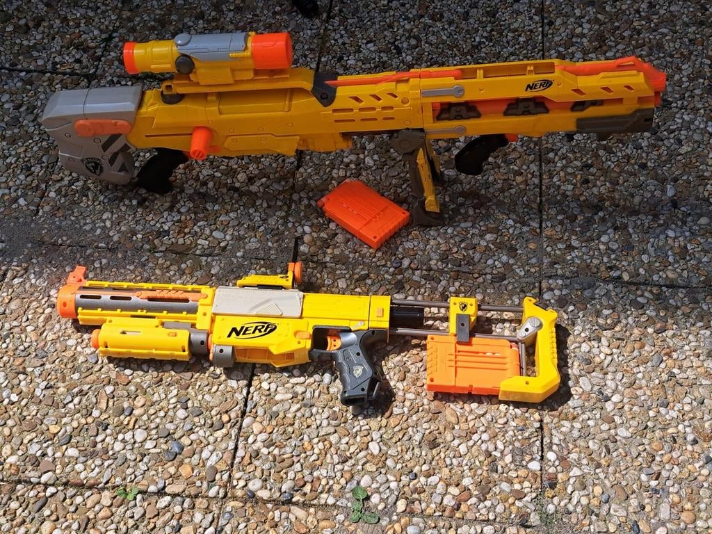Nerf N-Strike Elite Longshot CS-6 en Recon CS-6 Blasters, Ophalen of Verzenden