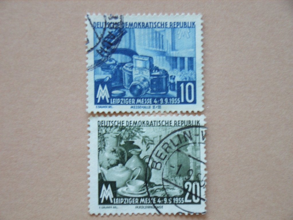 NB   DDR 479-480, Postzegels en Munten, Postzegels | Europa | Duitsland, Verzenden, DDR, Gestempeld