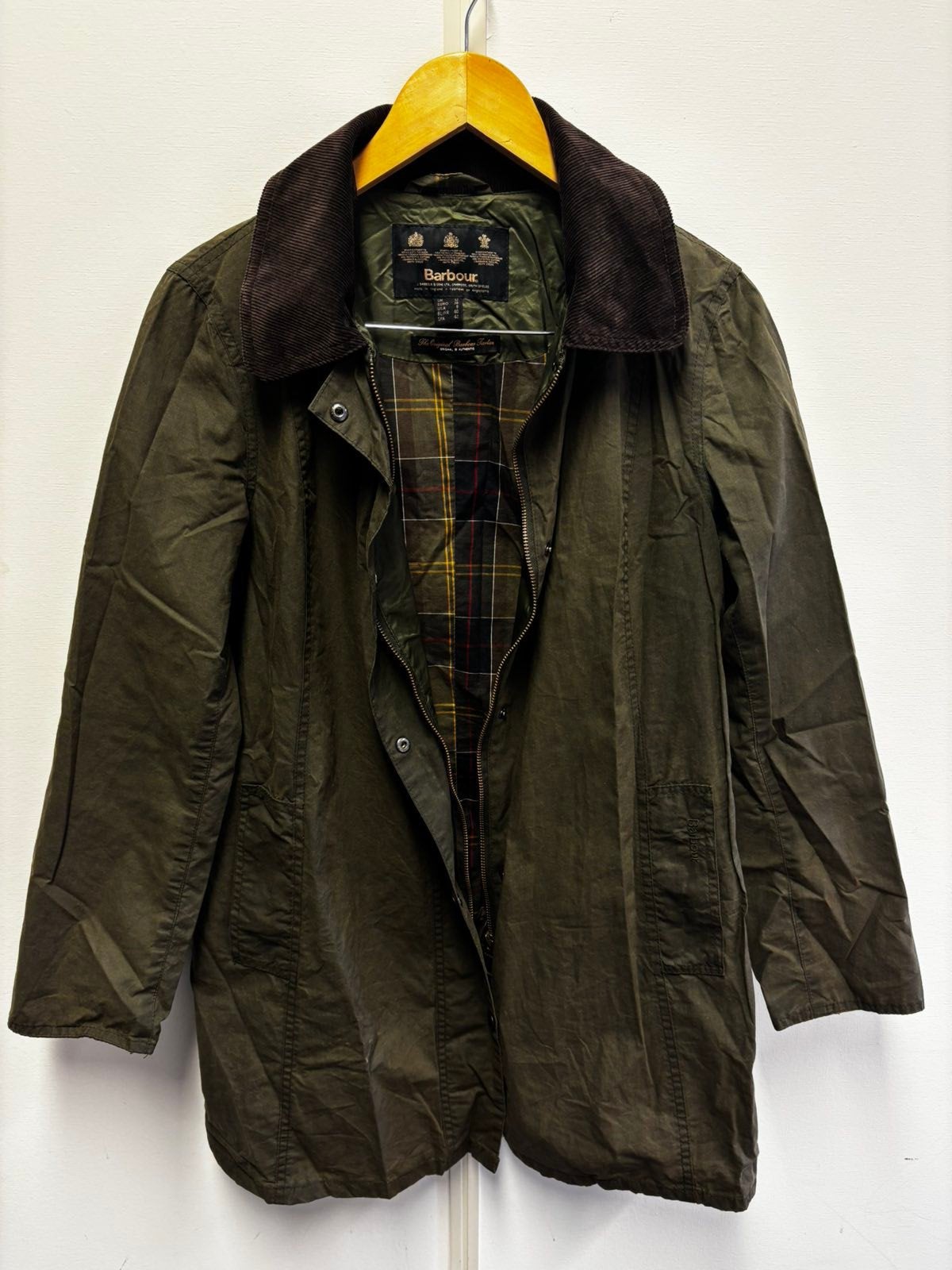 Barbour waxjas - Maat 40 (M), Maat 38/40 (M), Barbour, Ophalen of Verzenden, Zo goed als nieuw
