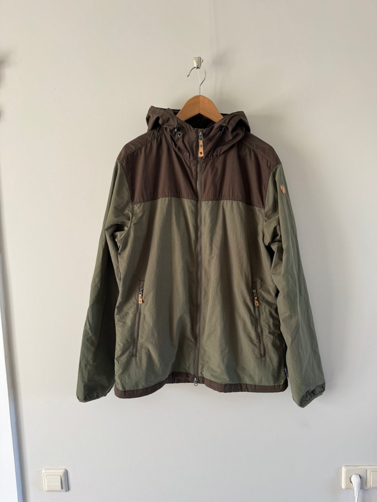 Fjallraven Abisko hybrid jacket, Ophalen of Verzenden, Gedragen, Maat 56/58 (XL), Groen