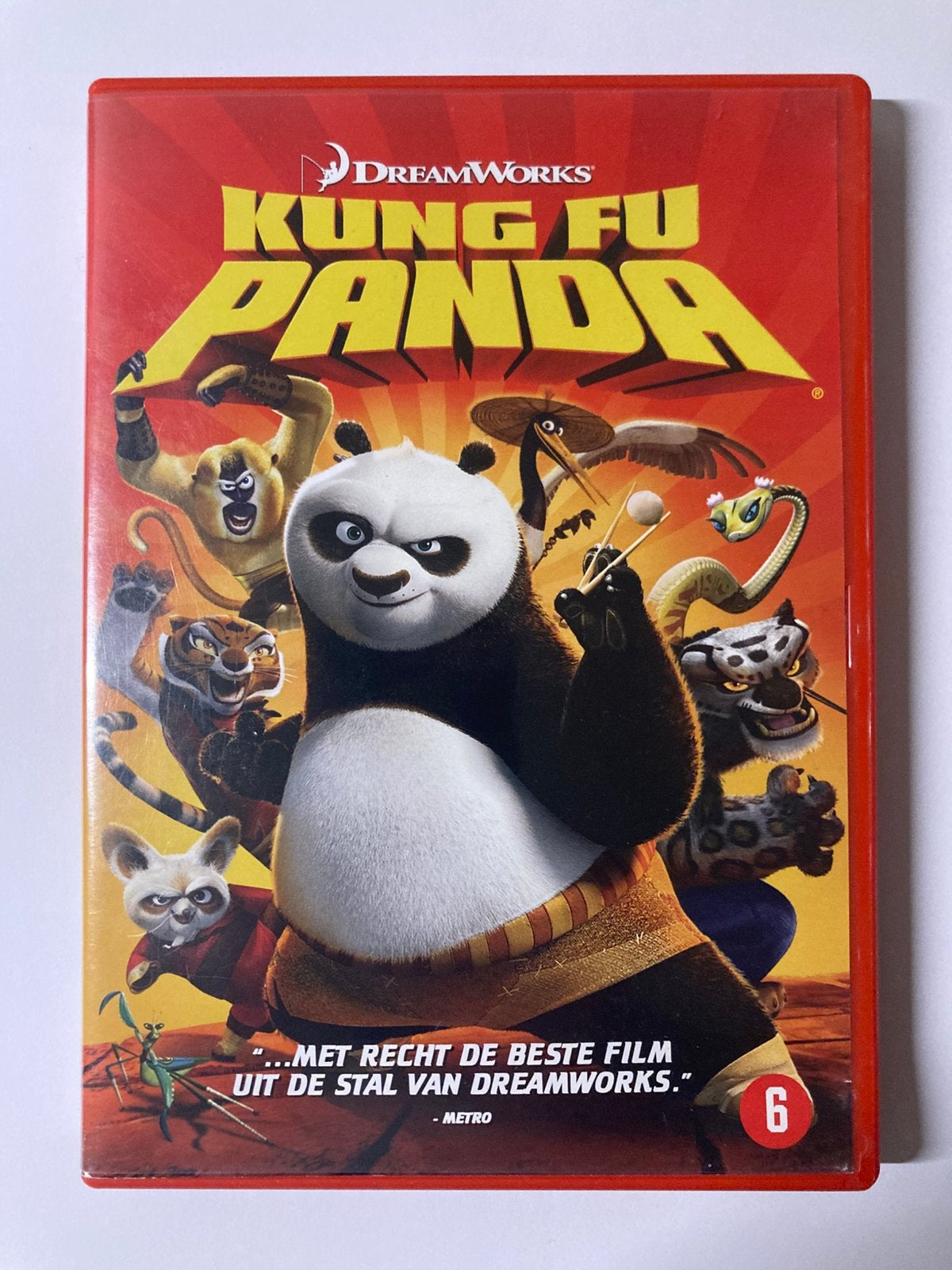 Kung Fu Panda, 2008 / DVD / DreamWorks, Animatie, Amerikaans, Nederlands, Ophalen of Verzenden