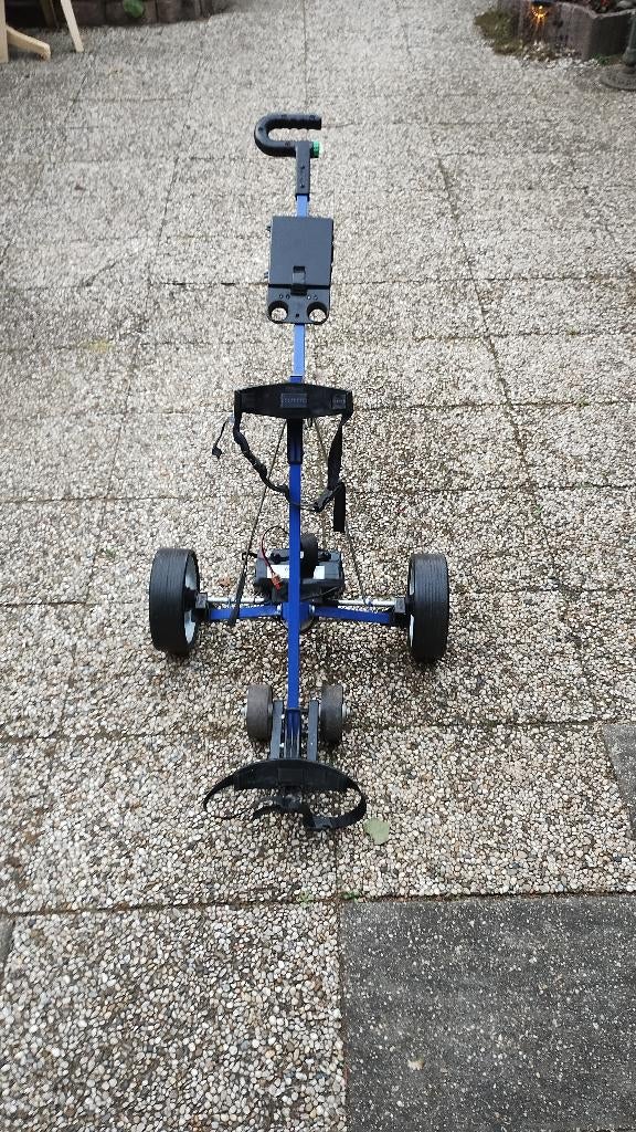 Golftrolley elektrisch, Ophalen, Gebruikt, Golfkar