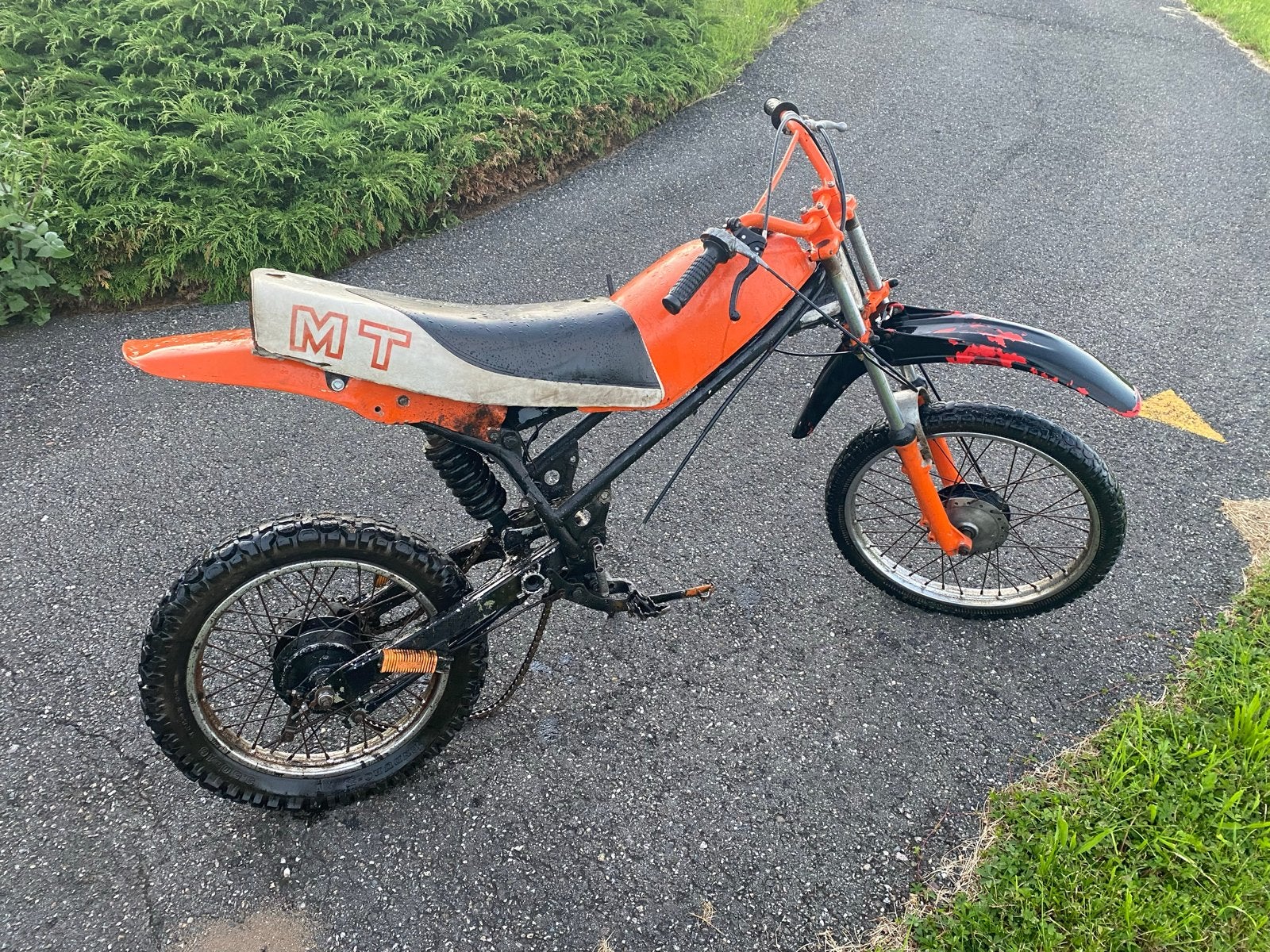 Honda mt5 rollend frame, Fietsen en Brommers, Brommers | Honda, Ophalen