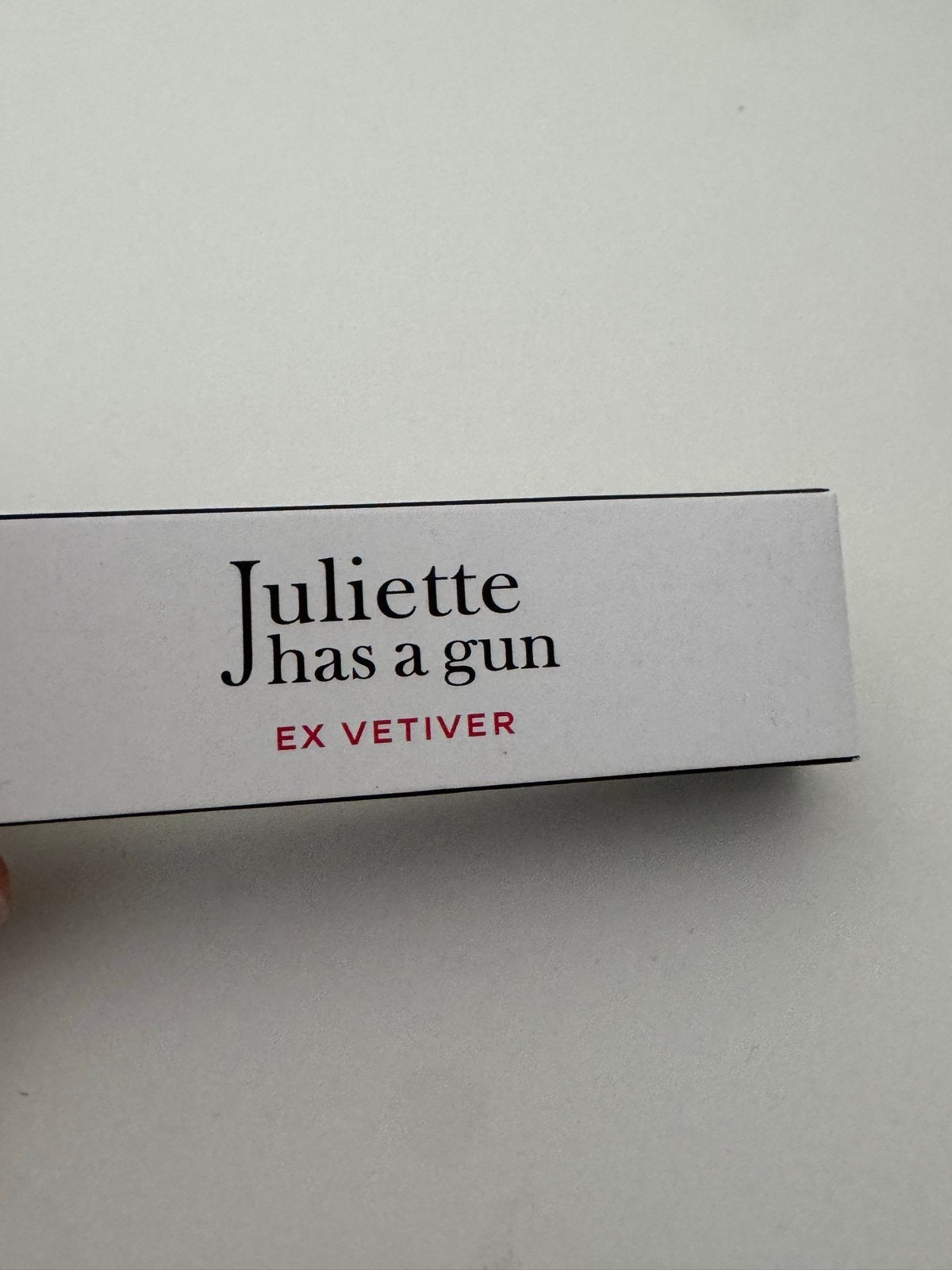 Juliette Has a Gun Ex Vetiver parfum sample 5 ml, Ophalen of Verzenden, Nieuw