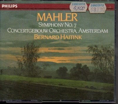 Mahler: Symfonie No. 7 - Haitink (2-CDs) CGO, Symfonie, Mahler, Ophalen of Verzenden, Zo goed als nieuw