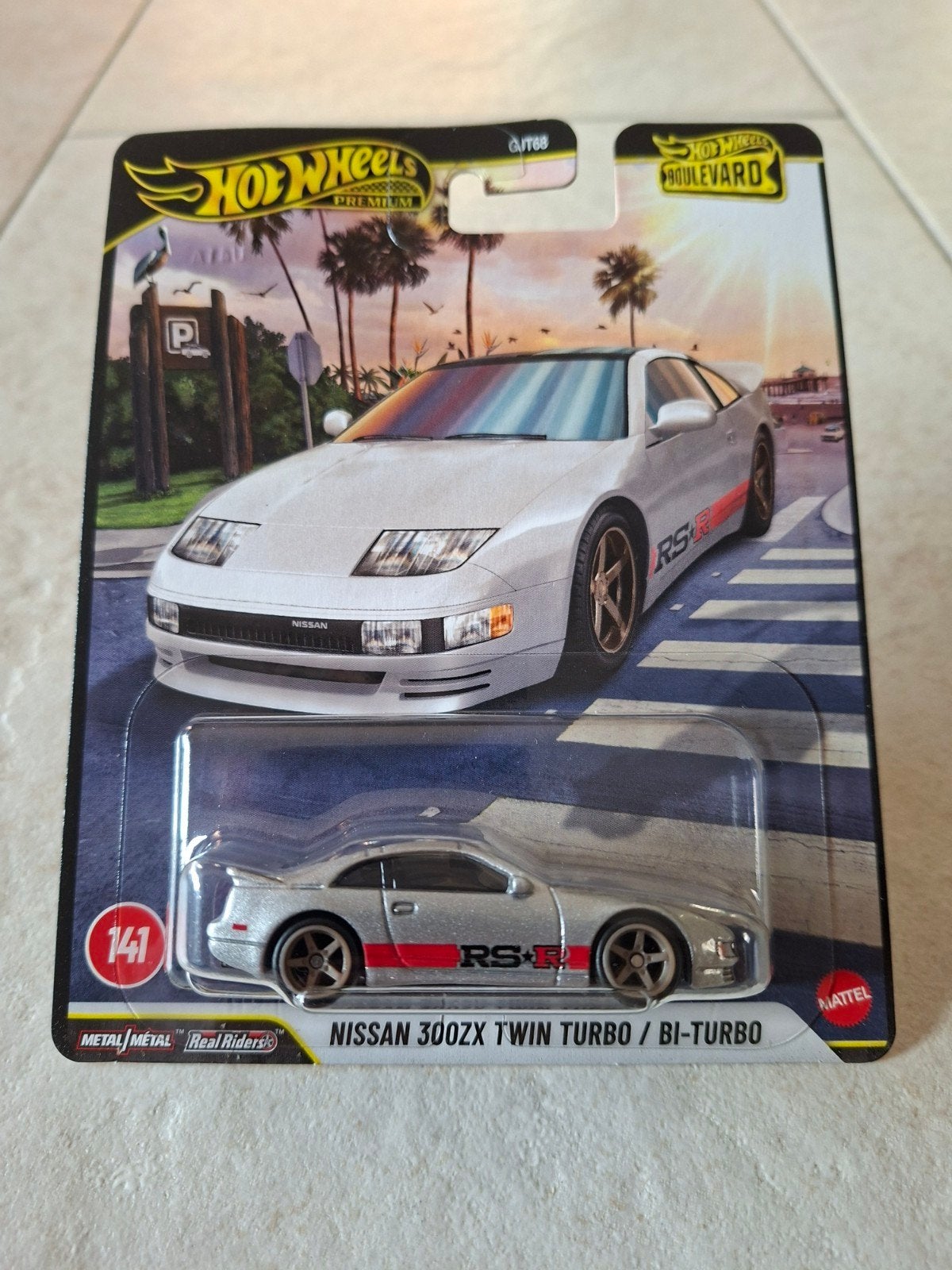 Hot Wheels Premium Nissan 300ZX Twin Turbo Boulevard, Hobby en Vrije tijd, Ophalen of Verzenden, Nieuw, Auto