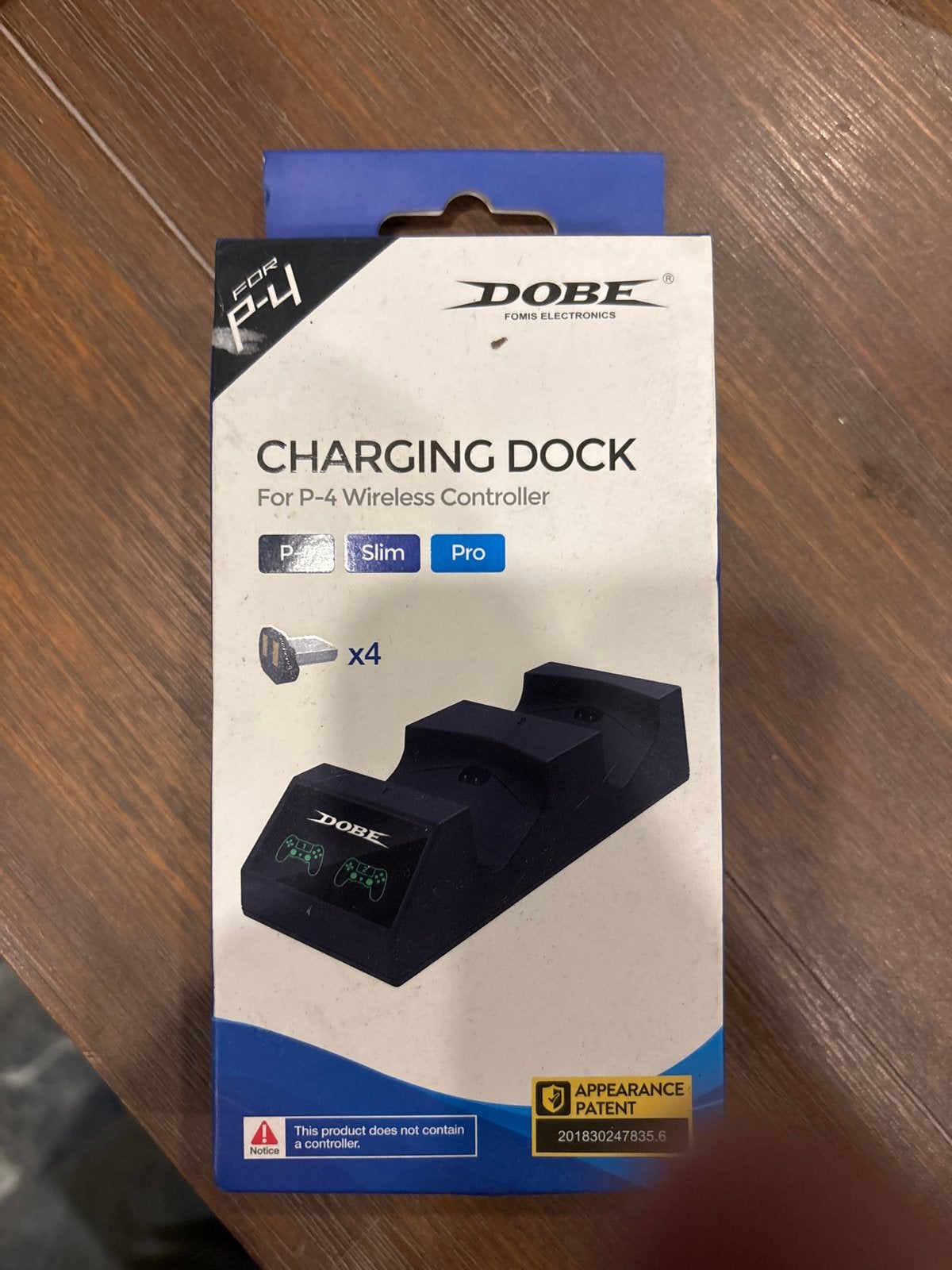 Nieuwe DOBE Charging Dock voor PS4/Slim/Pro - Geseald, Spelcomputers en Games, Ophalen of Verzenden, Nieuw, Voeding, Oplader of Kabel