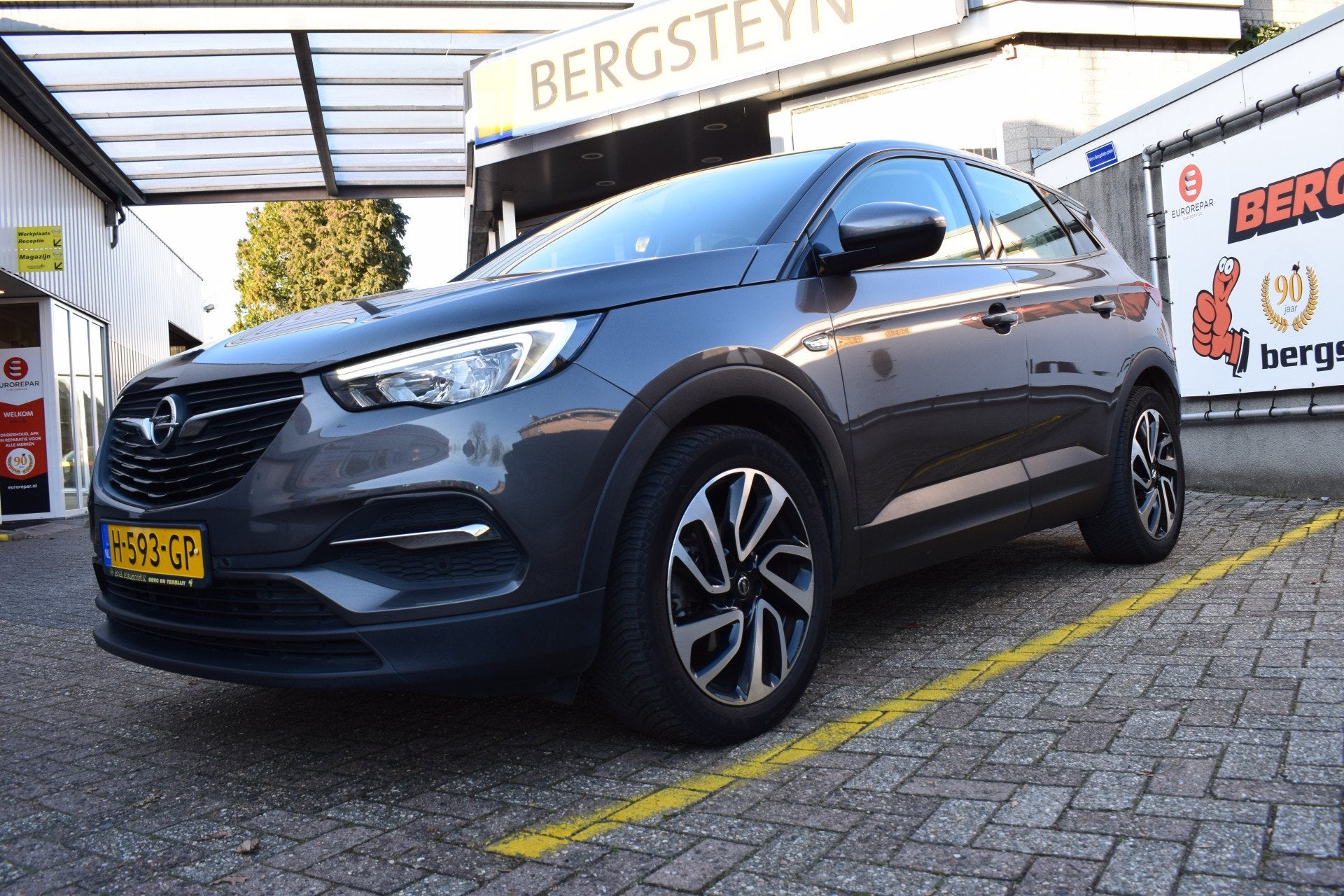 Opel Grandland X Automaat 1.2 Turbo Edition (bj 2020), 12 maanden, Stof, Gebruikt, 1199 cc