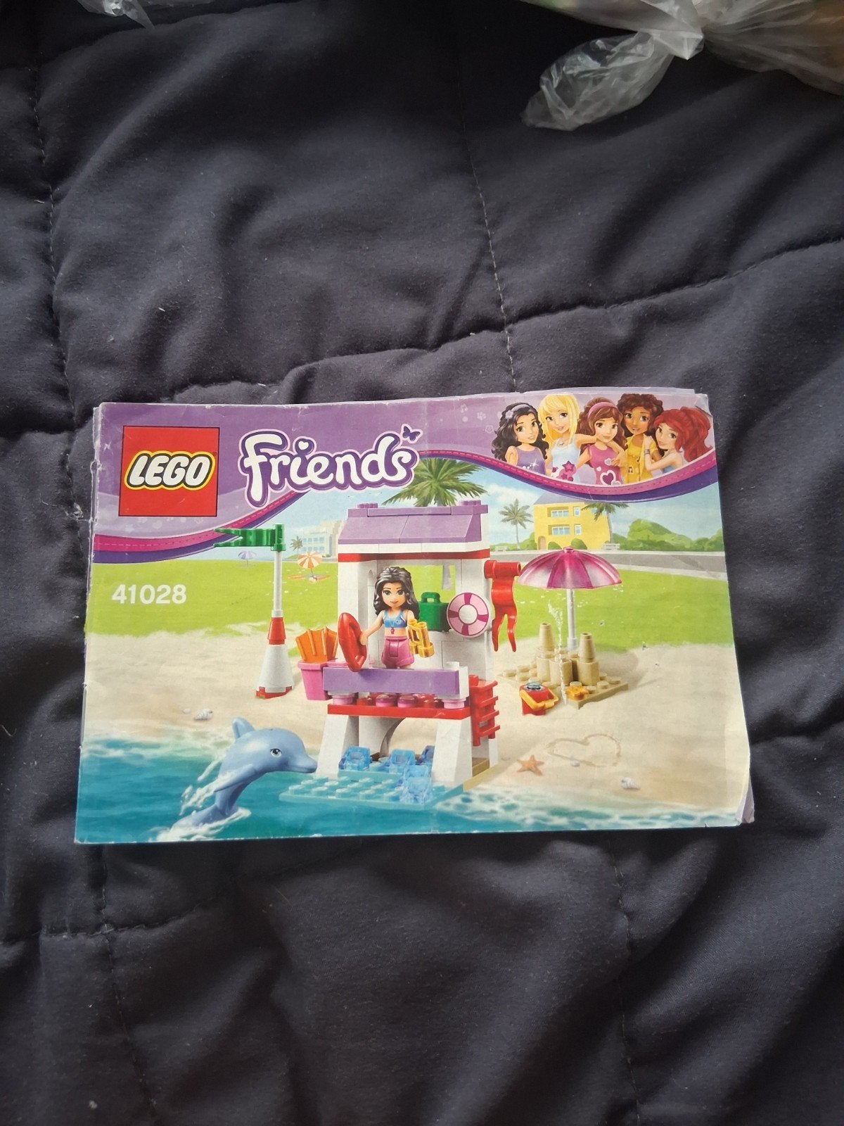Lego friends Emma strandwacht, Lego, Friends, Ophalen of Verzenden, Complete set