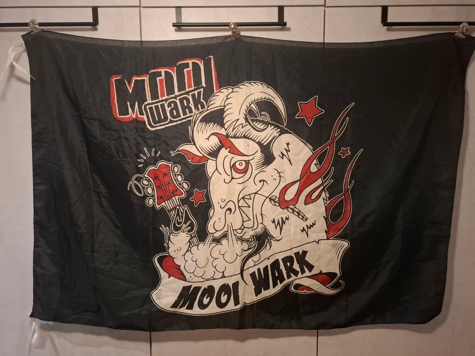 mooi wark vlag, Ophalen of Verzenden