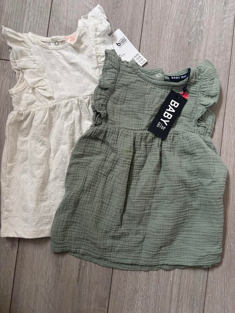 2 nieuwe jurkjes maat 80 van HEMA en Ter Stal, Kinderen en Baby's, Babykleding | Maat 80, Ophalen of Verzenden, Nieuw, Meisje