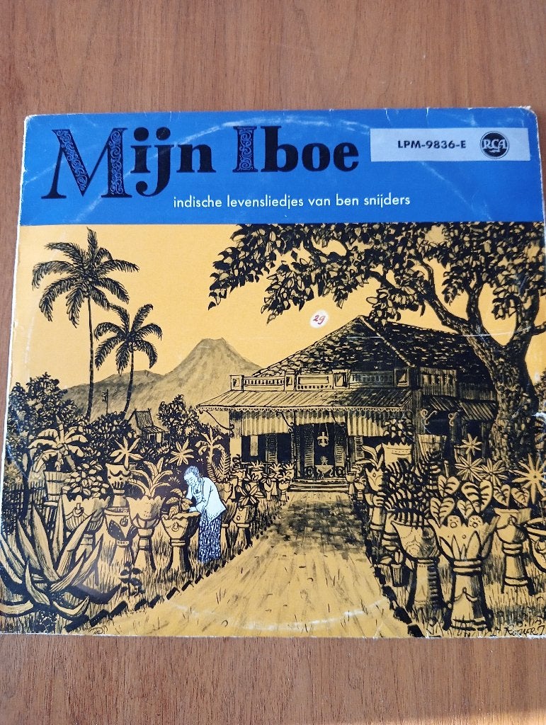 Ruil/koop Collectable Ben Snijders Mijn Iboe (RCA 10 Inch), Gebruikt, 10 inch, Overige genres, LP