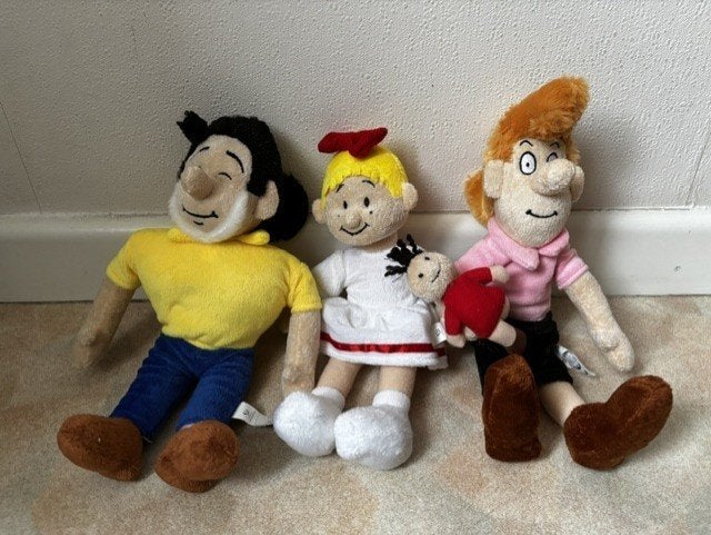 Superleuke pluche poppen 3 stuks(nostalgie ) Nieuw, Verzamelen, Ophalen of Verzenden, Nieuw, Pop