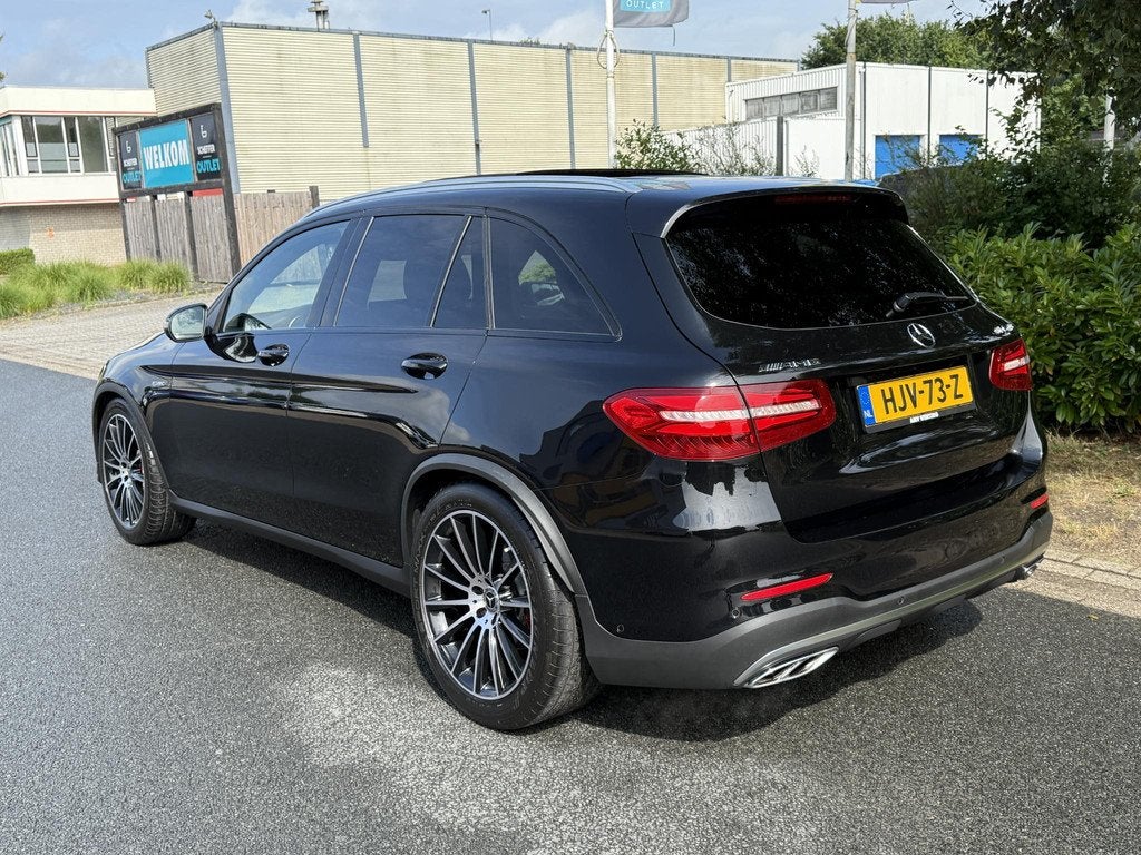 Mercedes-Benz GLC 43 AMG 4MATIC V6 Bi-Turbo 367PK Pano•Bur, Gebruikt, 367 pk, Leder en Stof, Vierwielaandrijving
