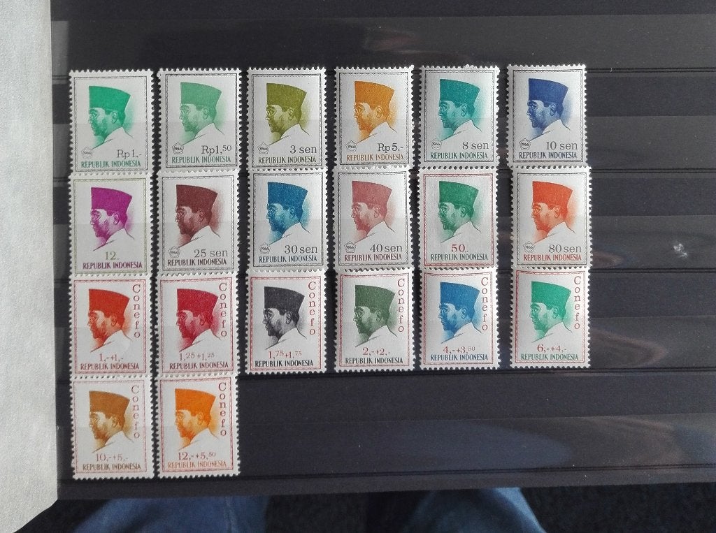 Postzegels Indonesië (70x). Gestempeld., Verzenden, Gestempeld, Zuidoost-Azië