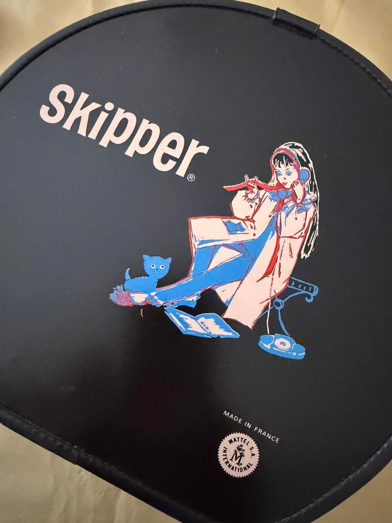 Barbie vintage hatbox hoedendoos koffer Skipper vvhtf, Verzamelen, Ophalen of Verzenden, Zo goed als nieuw